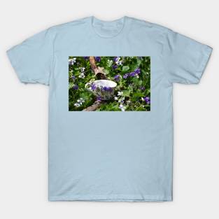 Violet Tea in Wonderland T-Shirt